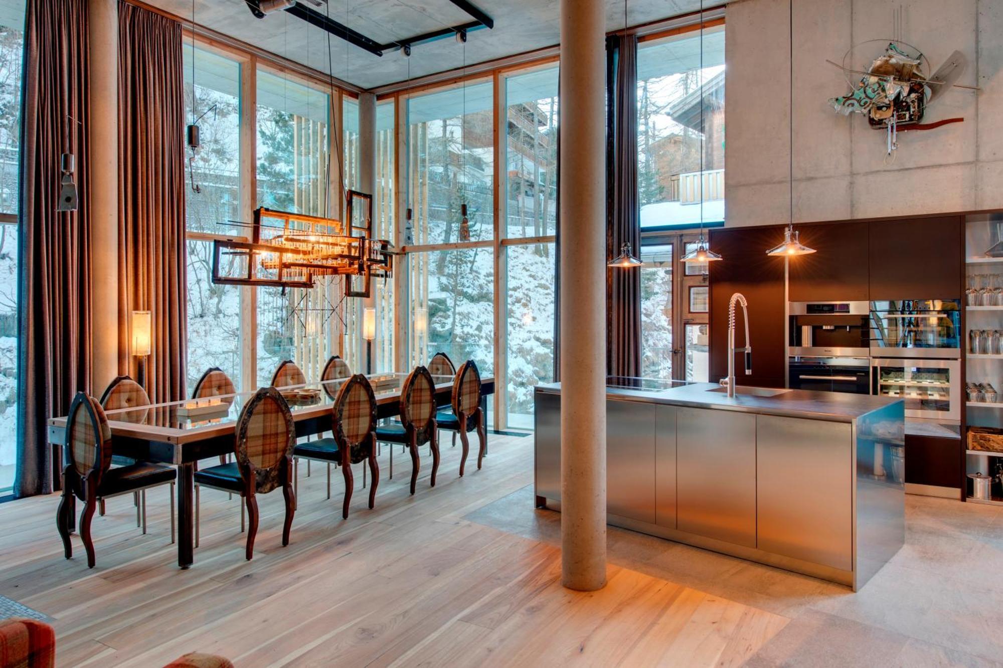Apartament Luxury Loft By Heinz Julen Zermatt Zewnętrze zdjęcie
